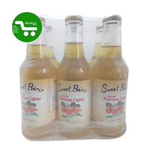  jinukun store Jus de pomme d’anarcade caramélisée pack de 6 bouteilles