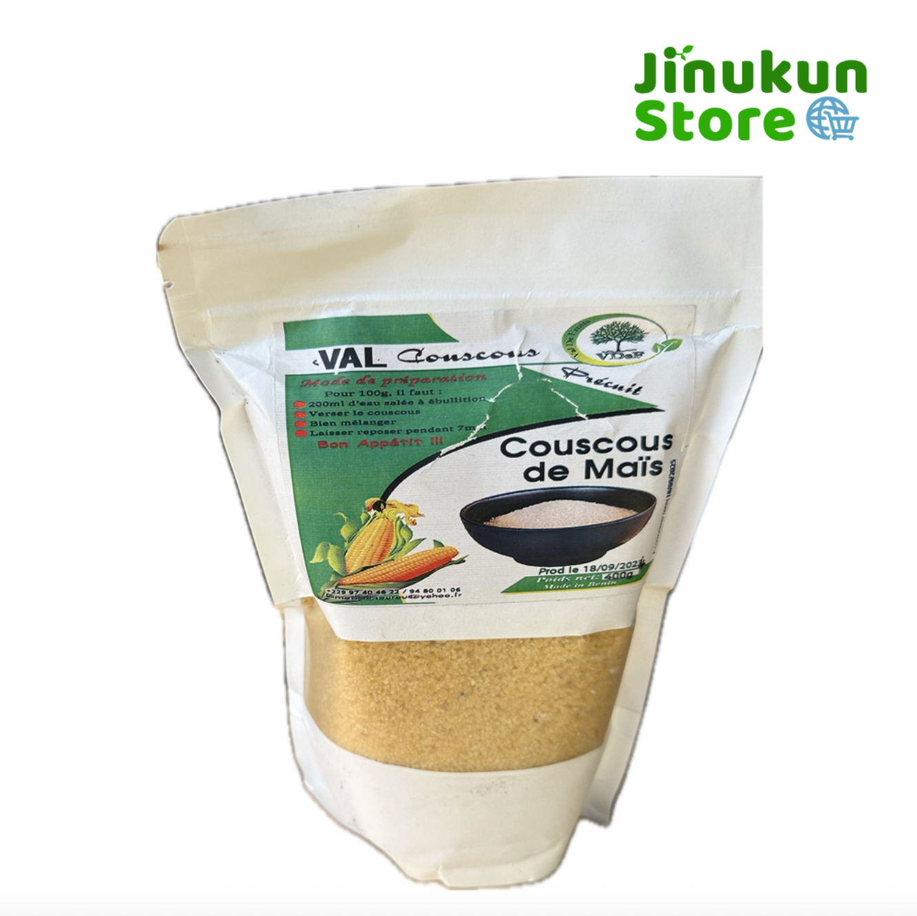 Store Jinukun Coucous de mais précuit