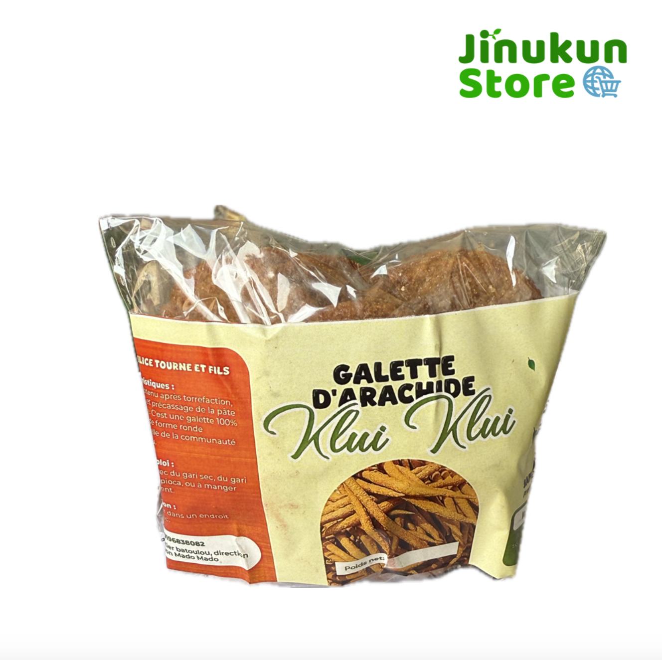 Store Jinukun Galette d'arachide KLUI-KLUI