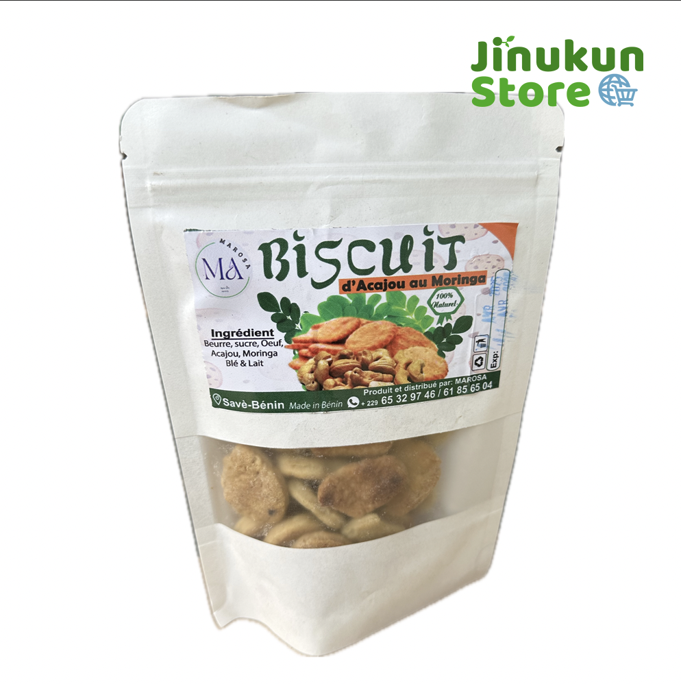 Store Jinukun Biscuit d'acajou au Moringa